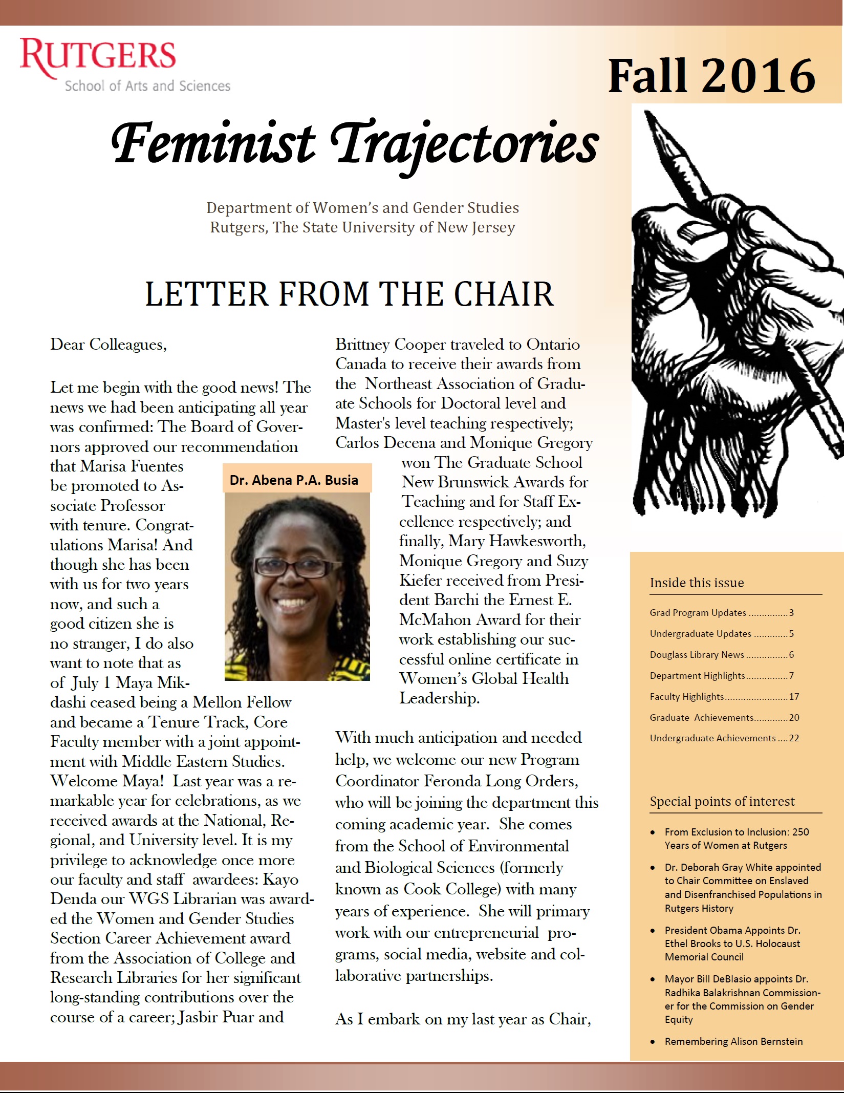 WGS Fall 2016 Newsletter Preview cb812