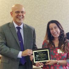 Sara Perryman and Stina Soderling received teaching awards